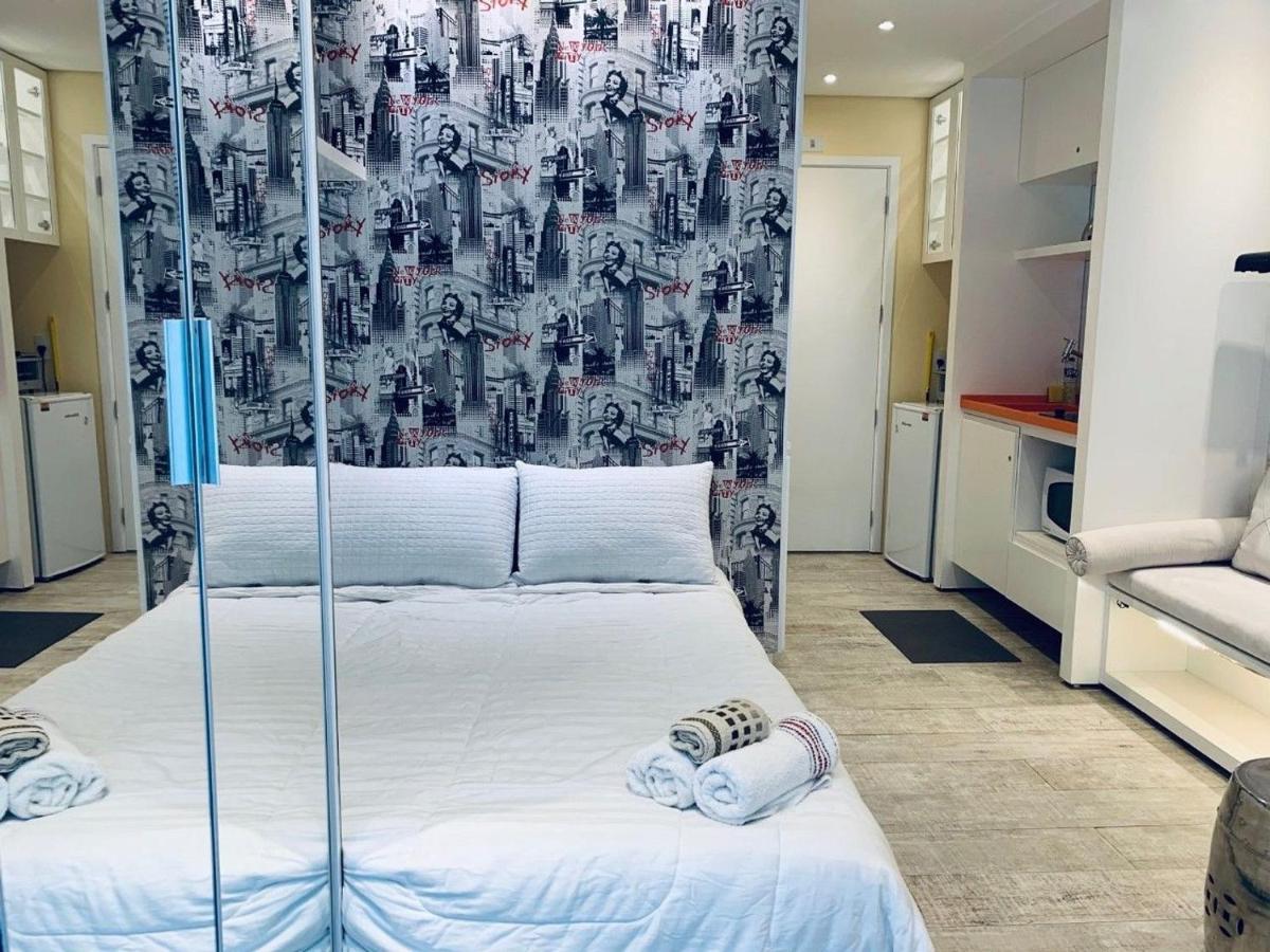 Апартаменты Lindo Studio Na Augusta Com Internet Alta Velocidade Сан-Пауло Экстерьер фото